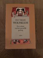 Wolfsklem - Piet Vroon: Evolutie van menselijk gedrag, Ophalen of Verzenden, Gelezen, Sociale psychologie