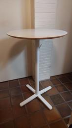 Ronde horeca STATAFEL wit 70cm doorsnee - Als Nieuw, Ophalen, Zo goed als nieuw