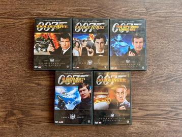James Bond dvd's beschikbaar voor biedingen