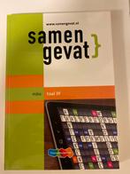 Samengevat MBO Taal 3F, Boeken, ThiemeMeulenhoff, Ophalen of Verzenden, Zo goed als nieuw, Nederlands