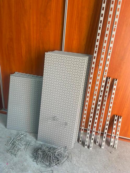 Rekken voor gereedschap, verkoop rekken, schuur, Doe-het-zelf en Verbouw, Metalen, Zo goed als nieuw, IJzer, Ophalen