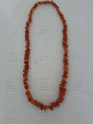Barnsteen , Baltische ,halsketting , 68 cm beschikbaar voor biedingen