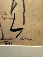 Kees van Dongen  Sepia Aquarel  Gesigneerd, Ophalen