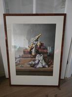Mooie lijst met 2 clowns er in, Huis en Inrichting, Ophalen, Zo goed als nieuw, Schilderij