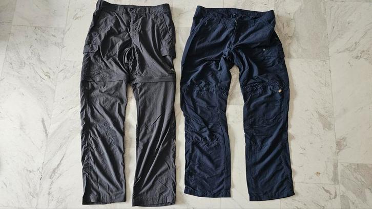 NOMAD & EXXTASY afritsbroek Heren, 52/L, Kleding | Heren, Broeken en Pantalons, Zo goed als nieuw, Maat 52/54 (L), Blauw, Ophalen of Verzenden