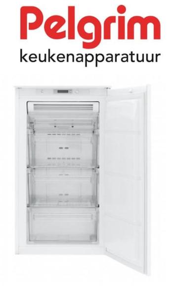 Inbouw Vriezer Pelgrim PVS3102N en Koelkast Pelgrim KK2122K beschikbaar voor biedingen