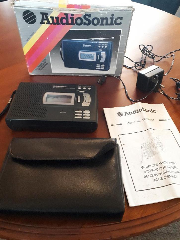 Vintage Nieuw in Doos Wereldontvanger AudioSonic TK-388PLL, Audio, Tv en Foto, Radio's, Nieuw, Wereldontvanger, Ophalen