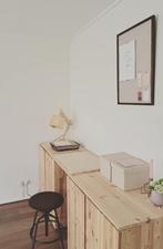 kastjes / bureau Ikea Ivar, Huis en Inrichting, Kasten | Wandmeubels, Ophalen, Met plank(en), Zo goed als nieuw, Minder dan 100 cm