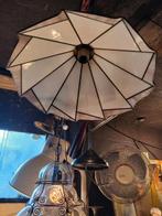 Vintage tiffany hanglamp glas in lood I.z.g.s., Huis en Inrichting, Lampen | Hanglampen, Ophalen of Verzenden, Zo goed als nieuw