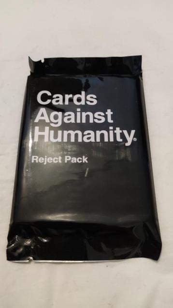 Cards Against Humanity Reject Pack en andere! beschikbaar voor biedingen