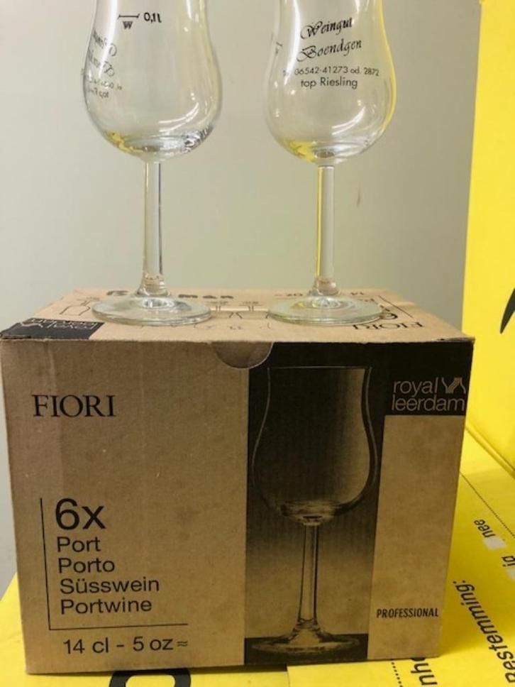 Bouquet portglas - 14 cl - 5 stuks, Verzamelen, Glas en Borrelglaasjes, Zo goed als nieuw, Overige typen, Ophalen of Verzenden