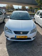 Seat Leon 1.6 TDI 81KW ST 2014 Wit, Voorwielaandrijving, Euro 5, Stof, 4 cilinders