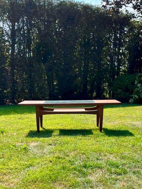 Mid century salontafel. G-plan Long John. Madman., Antiek en Kunst, Antiek | Meubels | Tafels, Ophalen of Verzenden