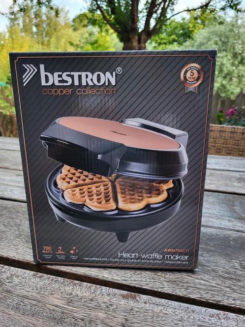 Wafelijzer Bestron AWM700CO, Witgoed en Apparatuur, Wafelijzers, Nieuw, Ophalen of Verzenden