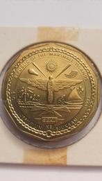 Schaarse munt 10 Dollar 1995 Marshall Eilanden., Ophalen of Verzenden, Losse munt