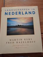 Landschappen in Nederland - Fotoboek, Ophalen of Verzenden, Zo goed als nieuw, Natuur algemeen, Martin Kers, Fred Hazelhoff
