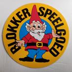 Oude sticker.   BLOKKER-SPEELGOED., Verzamelen, Stickers, Ophalen of Verzenden, Zo goed als nieuw, Overige typen