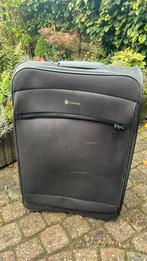 Grote Carlton rolkoffer zwart/stof, Sieraden, Tassen en Uiterlijk, Koffers, Ophalen, Gebruikt, 45 tot 55 cm, 70 cm of meer