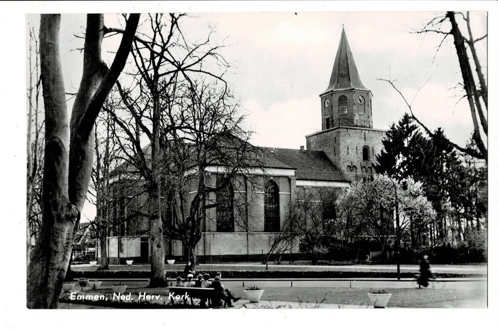 Emmen, Kerk, Ophalen of Verzenden, Ongelopen, Drenthe
