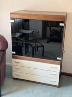 Vintage vitrinekast, Ophalen, Gebruikt, 50 tot 100 cm, 150 tot 200 cm