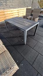 Tuintafel Maderup 90x150 zwart, Tuin en Terras, Tuinsets en Loungesets, Ophalen of Verzenden, Gebruikt, Aluminium