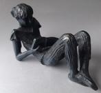 Bronzen beeldje 'Boekenwurm' - Gerda Rubinstein, Ophalen of Verzenden