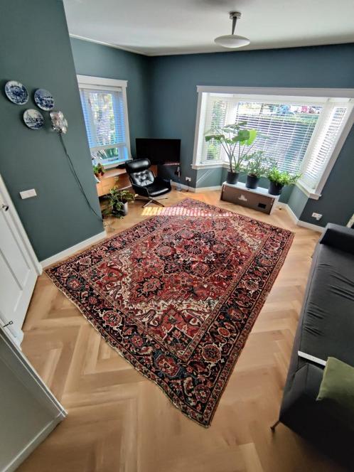 Perzisch Heriz tapijt, Huis en Inrichting, Stoffering | Tapijten en Kleden, Gebruikt, 200 cm of meer, 200 cm of meer, Rechthoekig