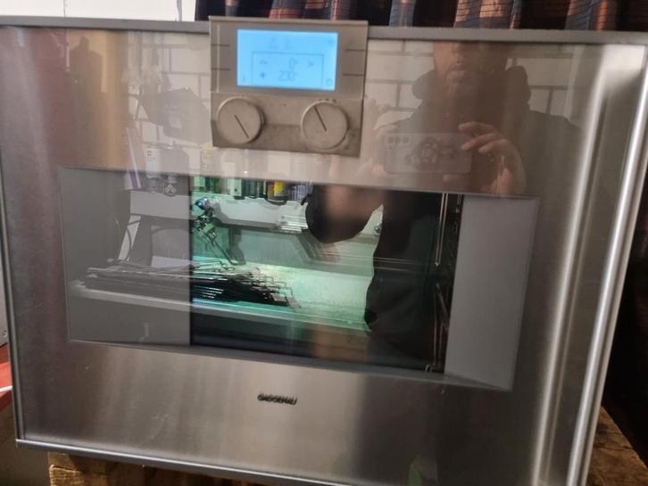 Gaggenau combi-stoomoven, Witgoed en Apparatuur, Ovens, Gebruikt, Inbouw, Oven met grill, Minder dan 45 cm, 45 tot 60 cm, Hete lucht