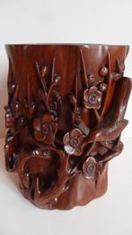 Chinees oude brushpot Bitong, Antiek en Kunst, Ophalen of Verzenden