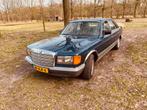 Mercedes-Benz 500 SE 1983 Blauw evt ruilen, Auto's, Oldtimers, Automaat, 4973 cc, Blauw, Centrale vergrendeling