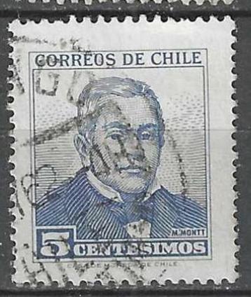 Chili 1960 - Yvert 282 - Pedro Elías Pablo Montt Montt  (ST) beschikbaar voor biedingen