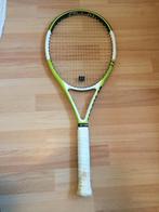 Wilson Ncode Npro Tennisracket geel wit grip 3, Gebruikt, W@w.nl, Ophalen of Verzenden, Wilson