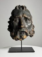 Klassiek Sculptuur Zeus / Hercules op standaard, Ophalen, Gebruikt