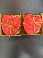 2x Sissy-Boy Resin Onderzetters Hart Vorm, Ophalen of Verzenden, Nieuw, Glas of Kopje