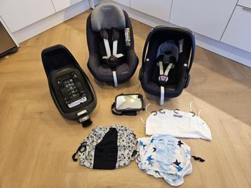 Maxi Cosi Pebble plus + 2way Pearl incl. 2wayFix base beschikbaar voor biedingen