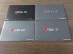 Folders Audi RS5, RS Q3, RS6, RS7, Ophalen of Verzenden, Zo goed als nieuw, Audi