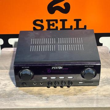 Karaoke versterker met Bluetooth - Fenton AV430B  - Garantie beschikbaar voor biedingen