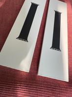 2x Apple Watch Gevlochten Solo Loop Maat 12, Ophalen, Zwart, IOS, Nieuw