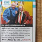 Bassie en Adriaan Artikel Knipsel uit 2024, Ophalen of Verzenden, 1980 tot heden, Nederland, Knipsel(s)