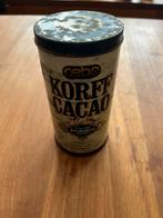 Korff cacao blik, Ophalen of Verzenden, Gebruikt, Overige