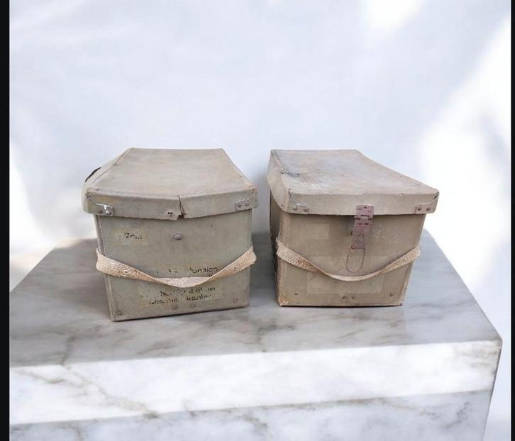 Duitse WO2 Luftwaffe munitie kisten, Verzamelen, Militaria | Tweede Wereldoorlog, Luchtmacht, Kist of Geocache, Duitsland, Ophalen of Verzenden