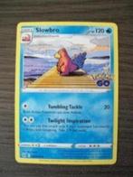 5584. Nieuwe Pokemon GO Kaart SLOWBRO HP 120 (020/078), Hobby en Vrije tijd, Verzamelkaartspellen | Pokémon, Nieuw, Losse kaart