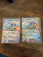 Terapagos ex - 128/142 Double rare - Stellar Crown, Ophalen of Verzenden, Zo goed als nieuw, Losse kaart