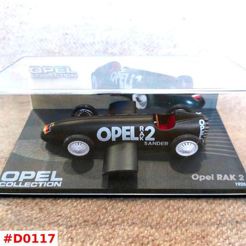 Opel RAK 2 1928 - Opel Collection IXO 1:43 1:43 NIEUW in OVP, Hobby en Vrije tijd, Modelauto's | 1:43, Nieuw, Auto, Overige merken
