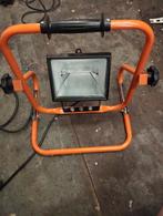 Mooie nieuwe verstelbare bouwlamp, Ophalen of Verzenden, Lamp met armatuur, 200 tot 500 watt, Nieuw