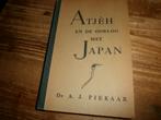 atjeh en de oorlog met japan zeldzaam boek met topokaarten, Boeken, Ophalen of Verzenden, Tweede Wereldoorlog, Gelezen, Overige onderwerpen