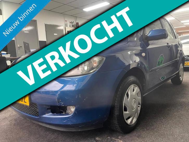Mazda 2 1.4 Touring 1e Eigenaar NAVI Airco ELC Ramen N.A.P N, Auto's, Mazda, Bedrijf, Te koop, ABS, Airbags, Airconditioning, Alarm