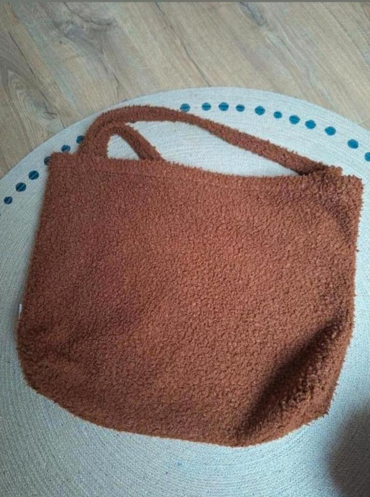 Studio Noos tas, cognac, Sieraden, Tassen en Uiterlijk, Tassen | Damestassen, Zo goed als nieuw, Bruin, Ophalen