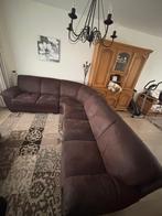 Ruime Hoekbank - Bruin, Huis en Inrichting, Banken | Bankstellen, Ophalen, Gebruikt, Hoekbank, 75 tot 100 cm