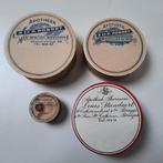 Pillendoosjes 5 stuks van karton Antiek, Antiek en Kunst, Curiosa en Brocante, Ophalen of Verzenden